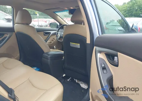 2012 Hyundai Elantra Limited (Ulsan Plant) z USA, uszkodzony, nr VIN KMHDH4AE1CU389543